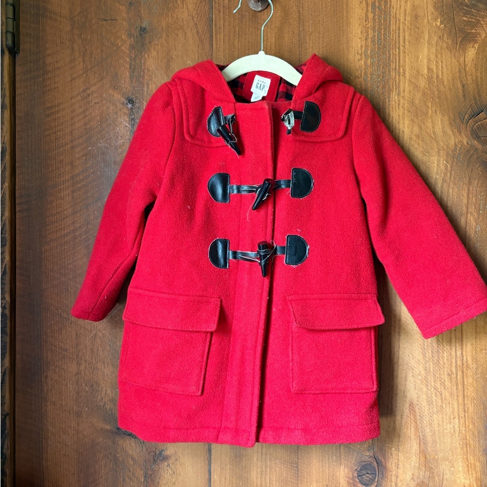 Adorable baby Gap peacoat size 2T. EUC